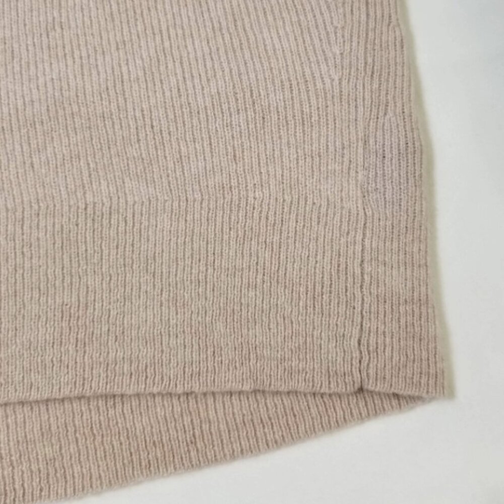 NWT 360 Cashmere Cynthia Ribbed Knit Crew Neck Cashmere Sweater Rose XS,S,M $288 - Picture 8 of 10